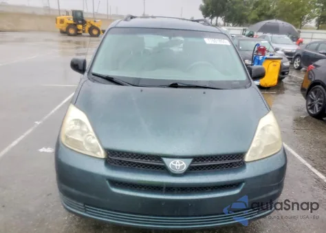 2004 Toyota Sienna Ce из США, поврежденный, VIN 5TDZA23C24S143931